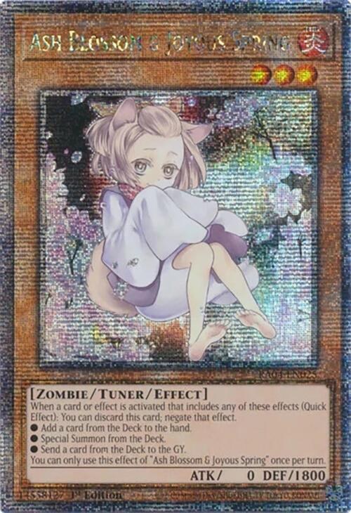 Ash Blossom & Joyous Spring - Quarter Century Secret Rare