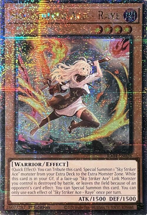 Sky Striker Ace - Raye - New Art