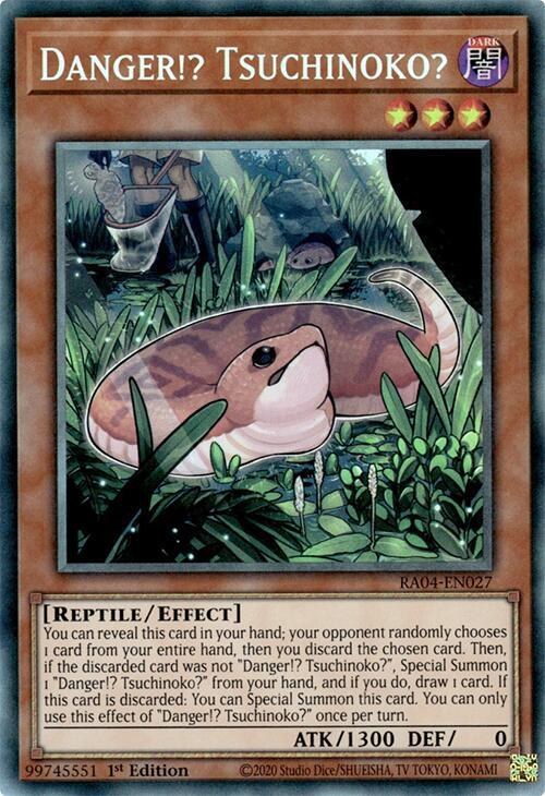 Danger!? Tsuchinoko? - Pcr