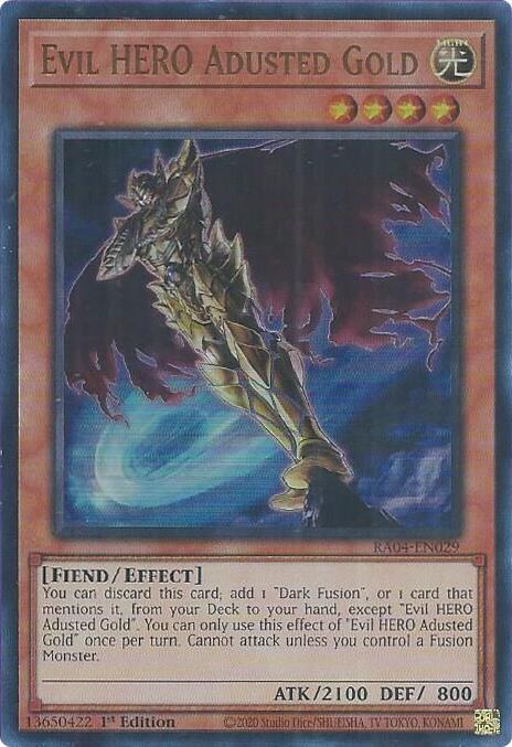 Evil HERO Adusted Gold - Ur