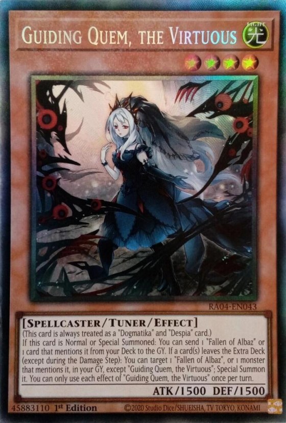 Guiding Quem, the Virtuous - Pcr