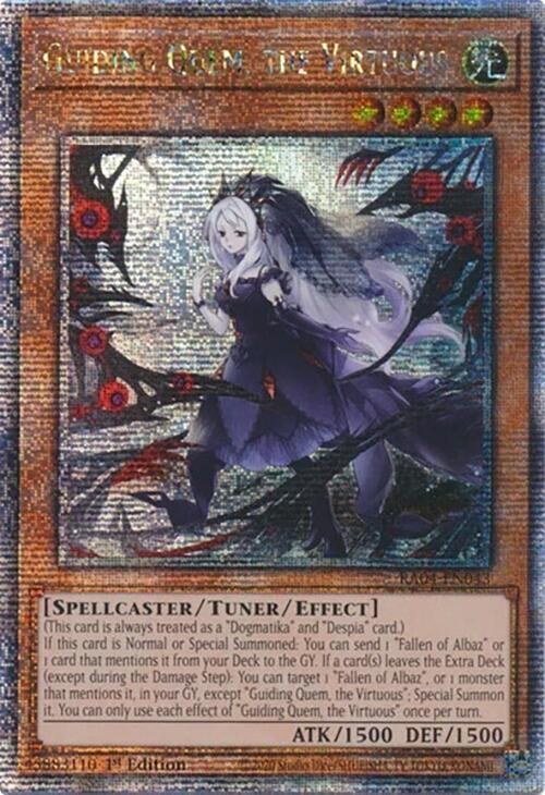 Guiding Quem, the Virtuous - Quarter Century Secret Rare