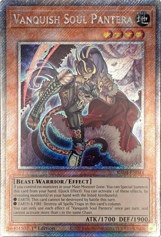 Vanquish Soul Pantera - Platinum Secret Rare