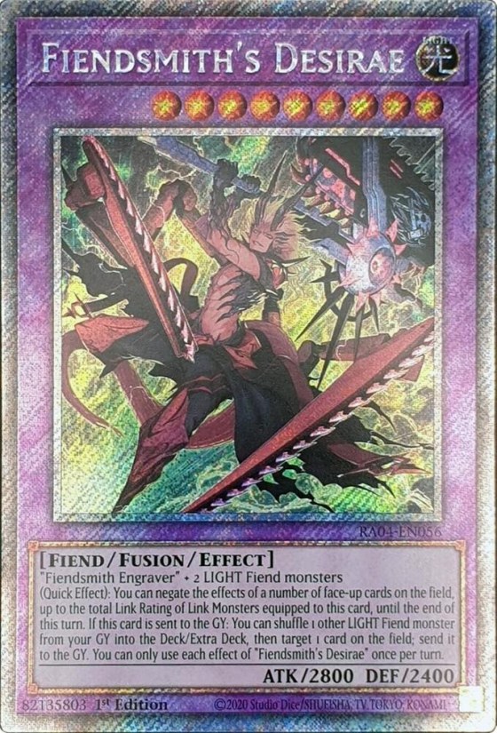 Fiendsmith's Desirae - Platinum Secret Rare