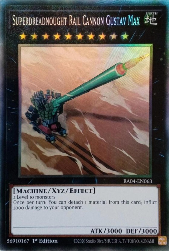 Superdreadnought Rail Cannon Gustav Max - Pcr