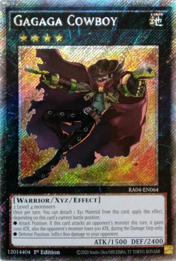 Gagaga Cowboy - Platinum Secret Rare