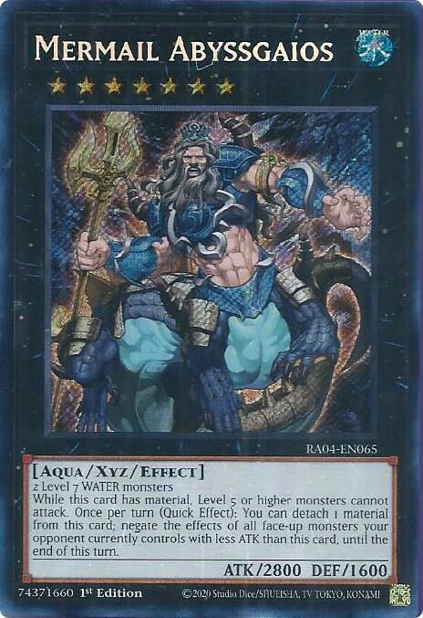 Mermail Abyssgaios - Secret Rare