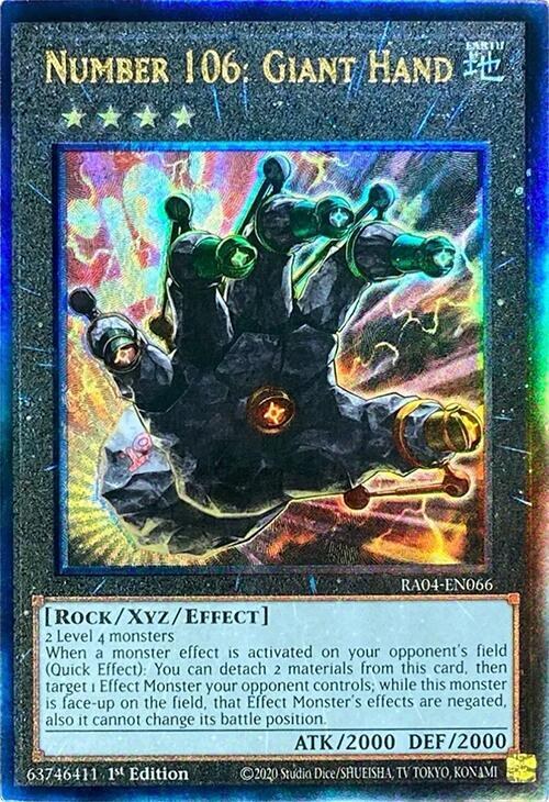 Number 106: Giant Hand - Pur