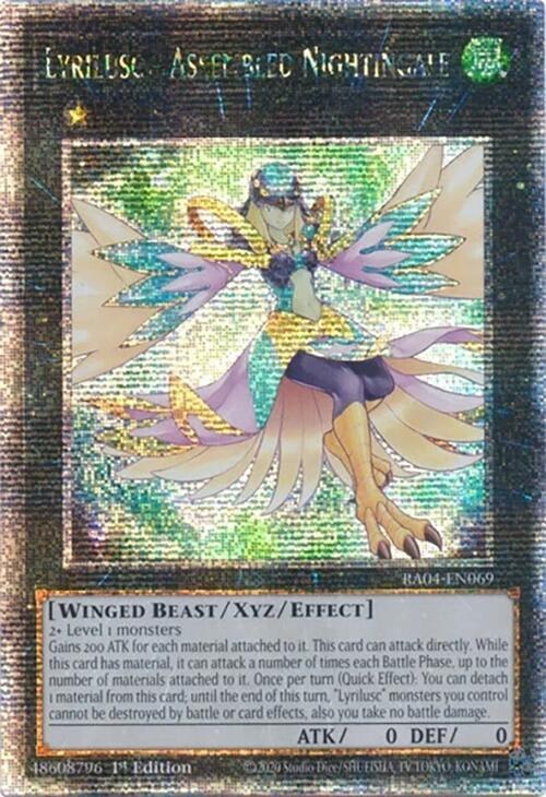 Lyrilusc - Assembled Nightingale - Quarter Century Secret Rare