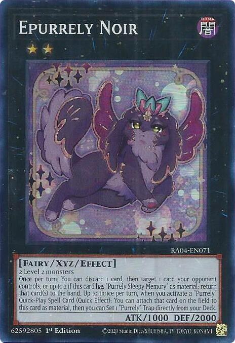 Epurrely Noir - 1st Edition