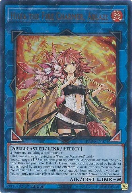 Hiita the Fire Charmer, Ablaze - Ur