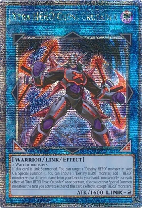 Xtra HERO Cross Crusader - Quarter Century Secret Rare