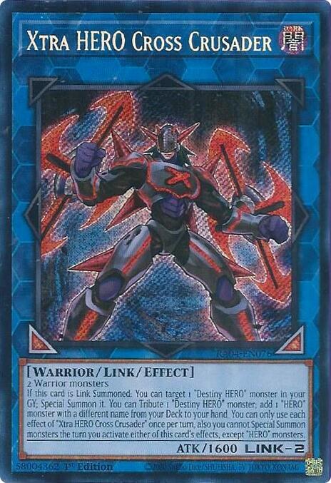 Xtra HERO Cross Crusader - Secret Rare