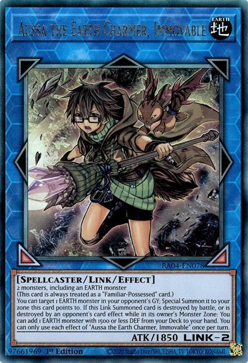 Aussa the Earth Charmer, Immovable - Pur