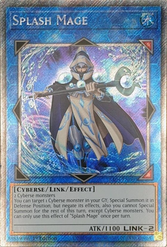 Splash Mage - Platinum Secret Rare