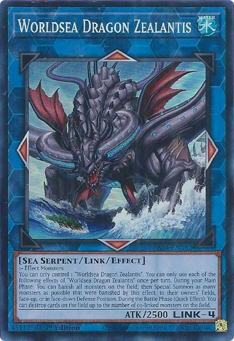 Worldsea Dragon Zealantis - 1st Edition