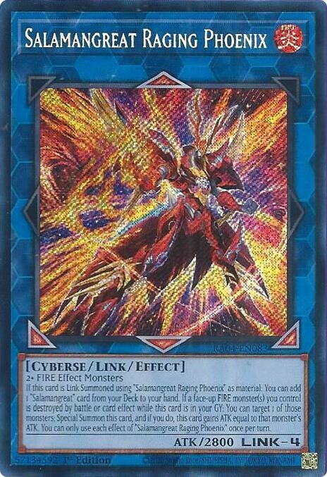 Salamangreat Raging Phoenix - Secret Rare