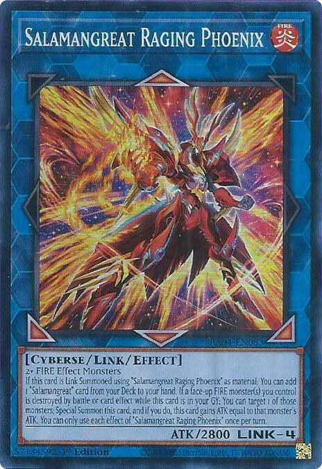 Salamangreat Raging Phoenix - 1st Edition