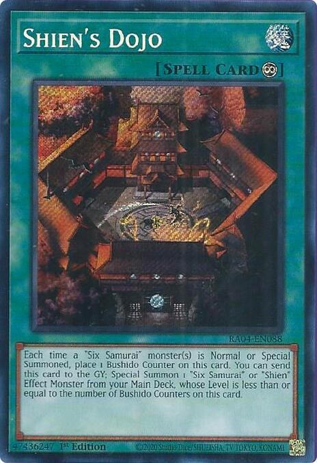 Shien's Dojo - Secret Rare