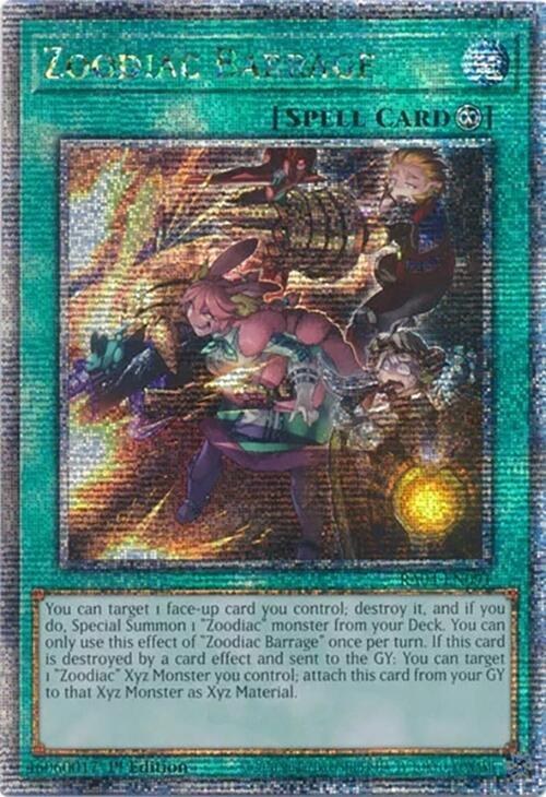 Zoodiac Barrage - Quarter Century Secret Rare