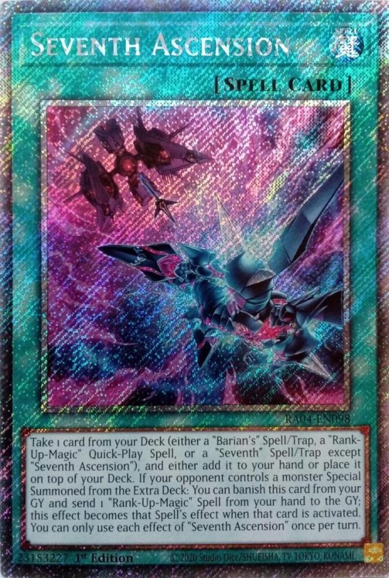 Seventh Ascension - Platinum Secret Rare