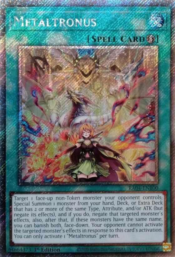 Metaltronus - Platinum Secret Rare