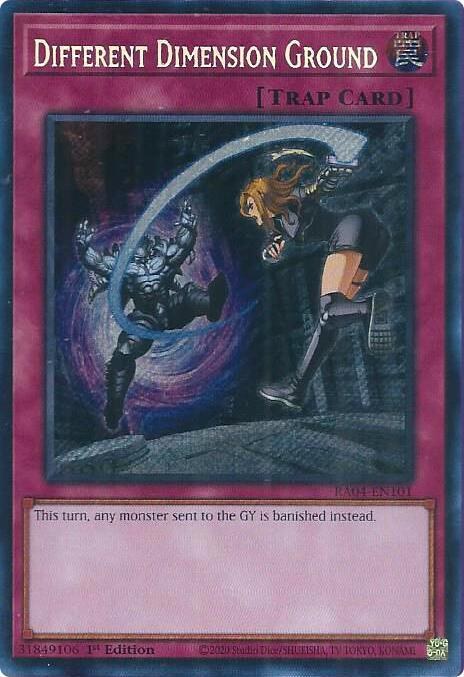Different Dimension Ground - Secret Rare