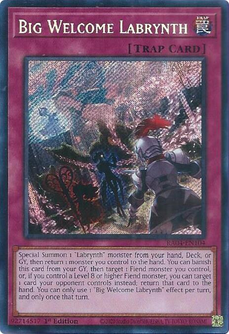 Big Welcome Labrynth - Secret Rare