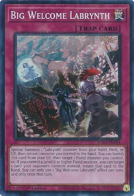 Big Welcome Labrynth - 1st Edition