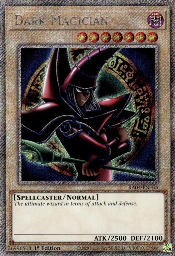 Dark Magician - Arkana Platinum Secret Rare