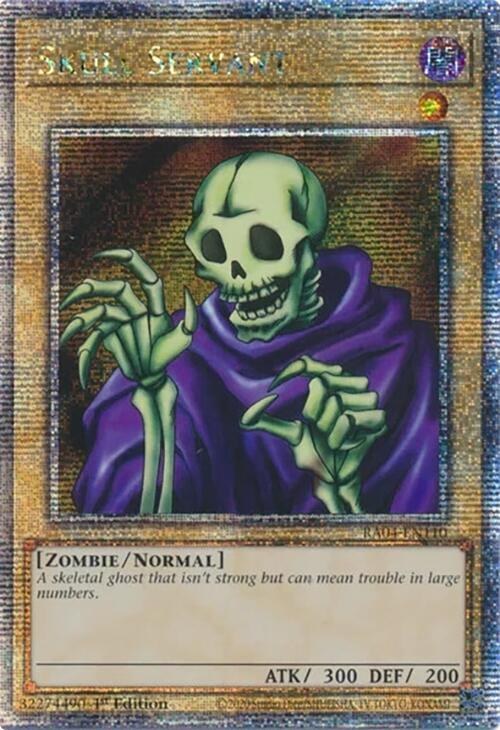 Skull Servant - Quarter Century Secret Rare
