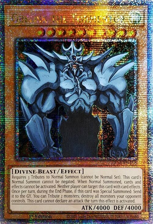 Obelisk the Tormentor - Quarter Century Secret Rare