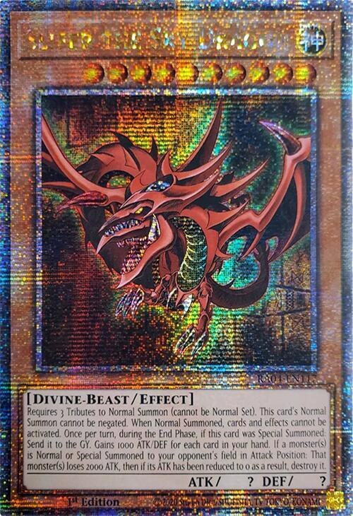 Slifer the Sky Dragon - Quarter Century Secret Rare