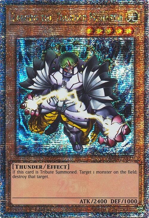 Zaborg the Thunder Monarch - Quarter Century Secret Rare