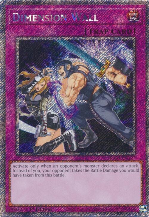 Dimension Wall - Platinum Secret Rare