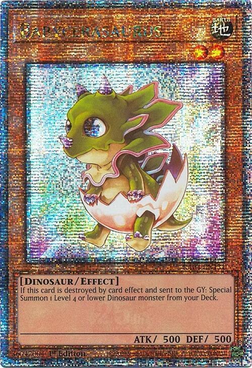 Babycerasaurus - Quarter Century Secret Rare