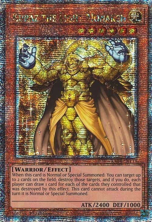Kuraz the Light Monarch - Quarter Century Secret Rare