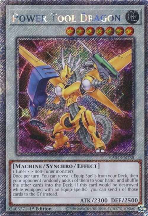 Power Tool Dragon - Platinum Secret Rare
