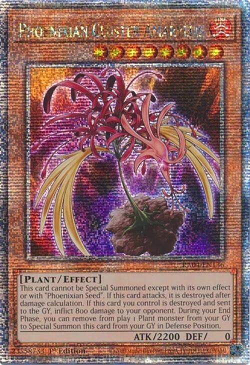 Phoenixian Cluster Amaryllis - Quarter Century Secret Rare
