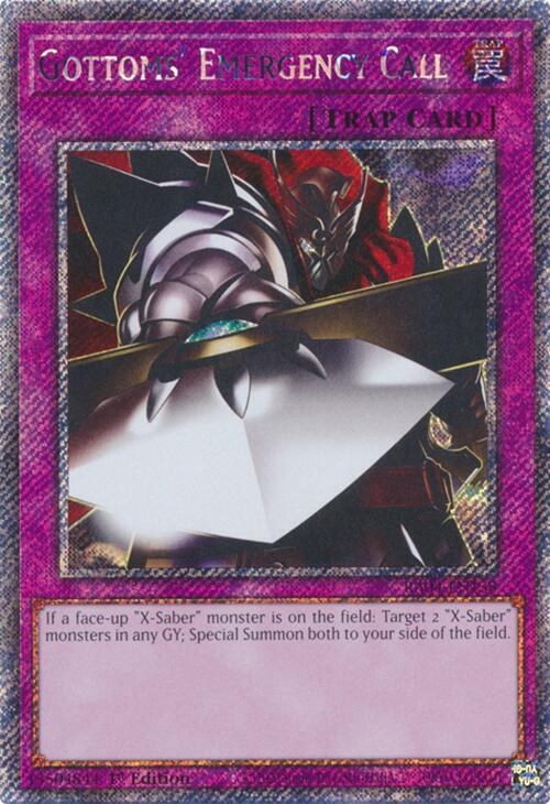 Gottoms' Emergency Call - Platinum Secret Rare