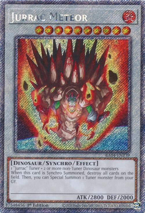 Jurrac Meteor - Platinum Secret Rare