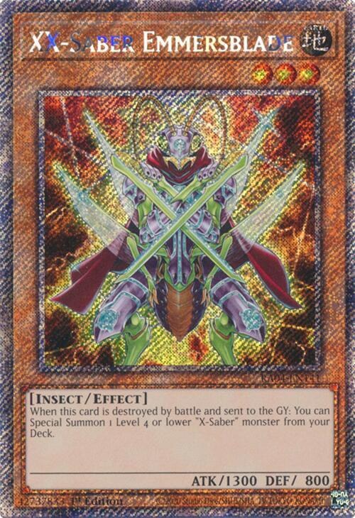 XX-Saber Emmersblade - Platinum Secret Rare