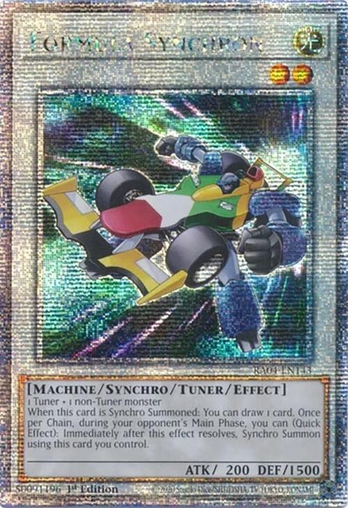 Formula Synchron - Quarter Century Secret Rare