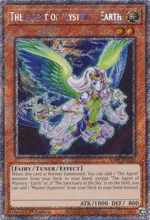 The Agent of Mystery - Earth - Platinum Secret Rare