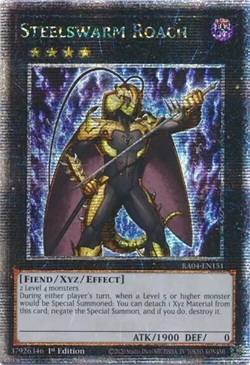 Steelswarm Roach - Quarter Century Secret Rare