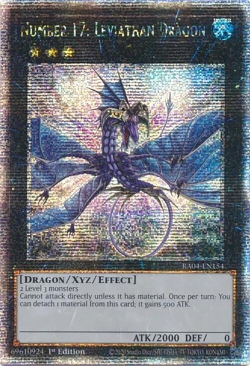 Number 17: Leviathan Dragon - Quarter Century Secret Rare