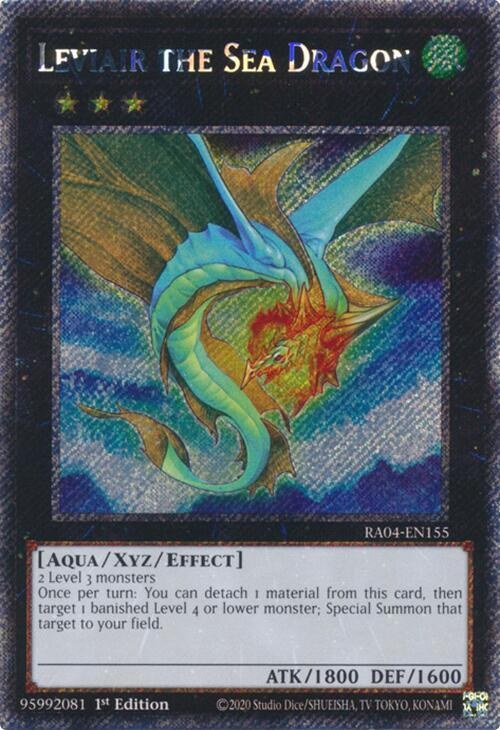 Leviair the Sea Dragon - Platinum Secret Rare
