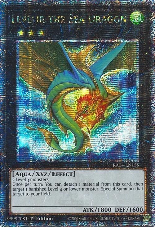 Leviair the Sea Dragon - Quarter Century Secret Rare