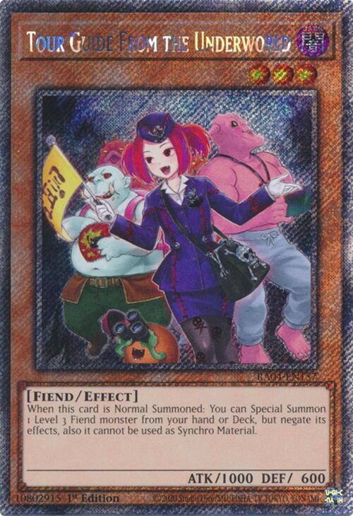 Tour Guide from the Underworld - Platinum Secret Rare