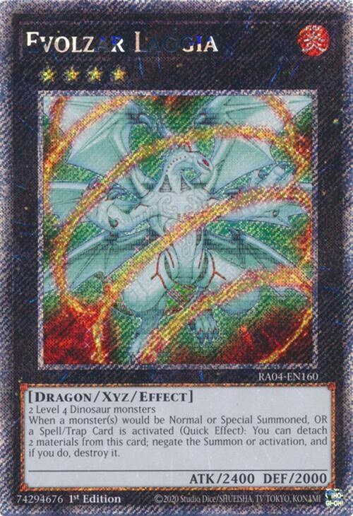 Evolzar Laggia - Platinum Secret Rare